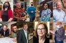 montage of faculty award winners